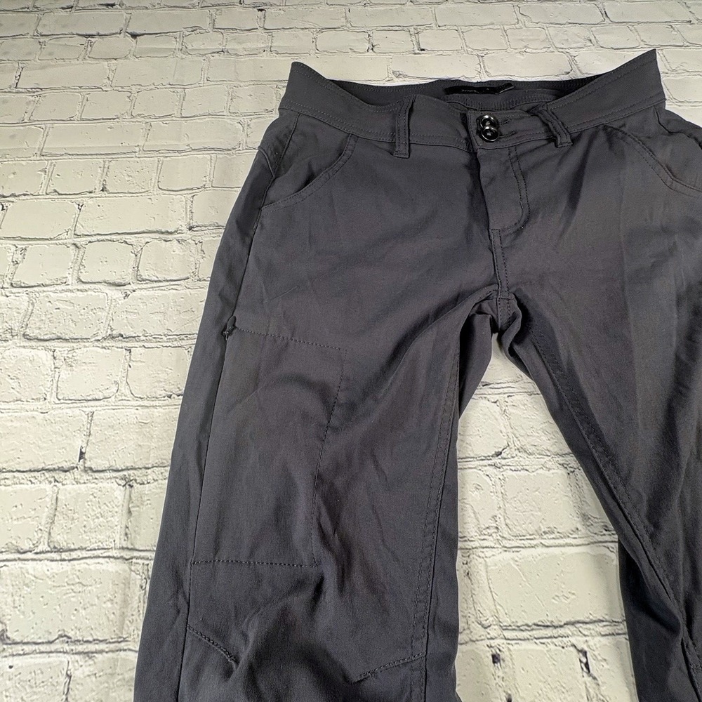Prana Pants Womens Size 4 Gray Halle Stretch Hiking pants straight leg - Picture 4 of 10